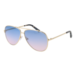 Pucci Pilotenbrille Sonnenbrille EP0229 6032W in Gold – 45° Seitenansicht