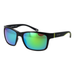 Skechers Rechteck Sonnenbrille SE6117 5801R in Schwarz – 45° Seitenansicht