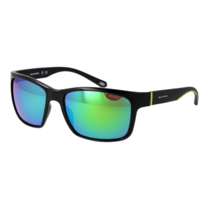 Skechers Rechteck Sonnenbrille SE6117 5801R in Schwarz – 45° Seitenansicht