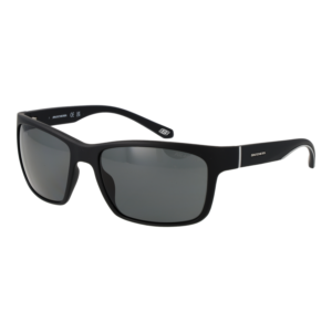 Skechers Quadrat Sonnenbrille SE6117 5802D in Schwarz – 45° Seitenansicht