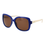 Skechers Schmetterling Sonnenbrille SE6126 5892H in Blau – 45° Seitenansicht