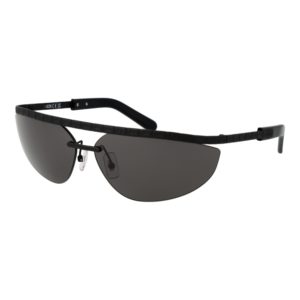 GCDS Browline Sonnenbrille GD0051 7102A in Schwarz – 45° Seitenansicht