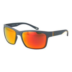 Skechers Rechteck Sonnenbrille SE6117 5820H in Grau – 45° Seitenansicht