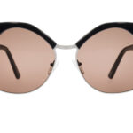 Andy Wolf  Sonnenbrille ONE 58A in  – 45° Seitenansicht