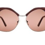 Andy Wolf  Sonnenbrille ONE58C in  – 45° Seitenansicht