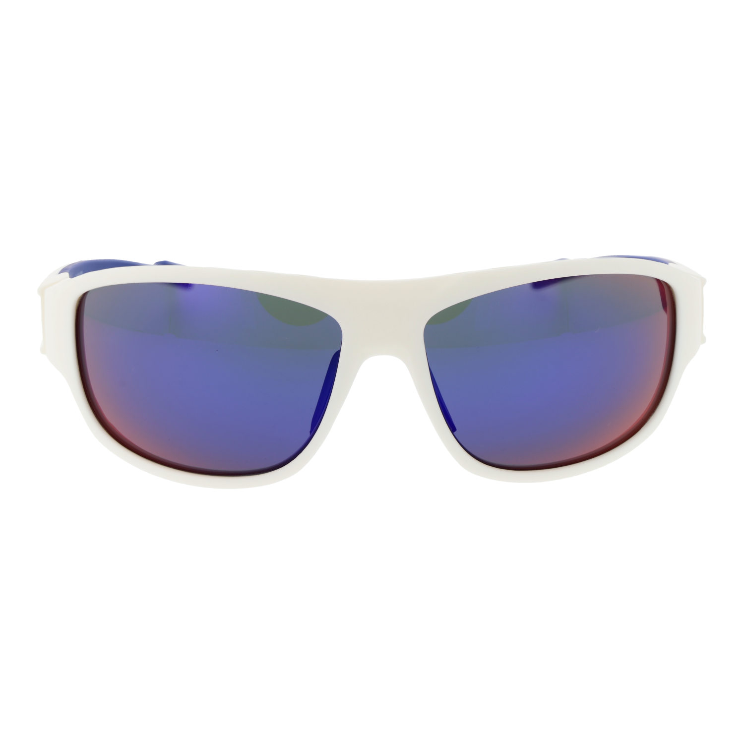 Adidas Sport Sonnenbrille SP0045 6121Z – Frontansicht mit Kunststoff Rahmen und Lila Gläsern