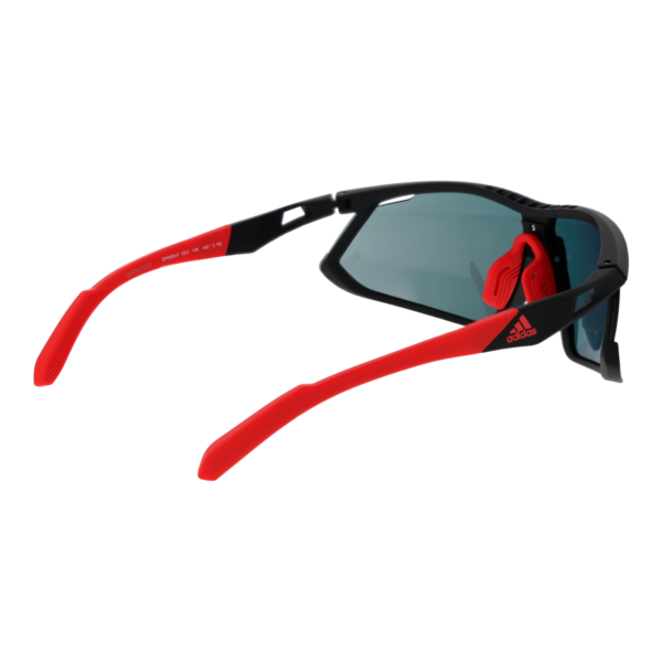 Rückansicht der Adidas Sport Sonnenbrille SP0055-F 0002U – Kunststoff Rahmen