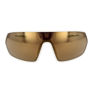 Adidas Sport Sonnenbrille SP0088 0024G – Frontansicht mit Kunststoff Rahmen und Gold Gläsern