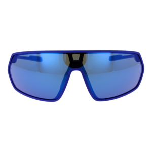 Adidas Sport Sonnenbrille SP0089 0091Q – Frontansicht mit Kunststoff Rahmen und Blau Gläsern