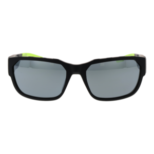 Adidas Sport Sonnenbrille SP0092 5802C – Frontansicht mit Kunststoff Rahmen und Silber Gläsern