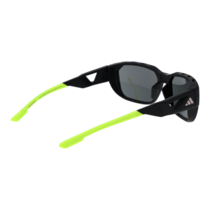 Rückansicht der Adidas Sport Sonnenbrille SP0092 5802C – Kunststoff Rahmen