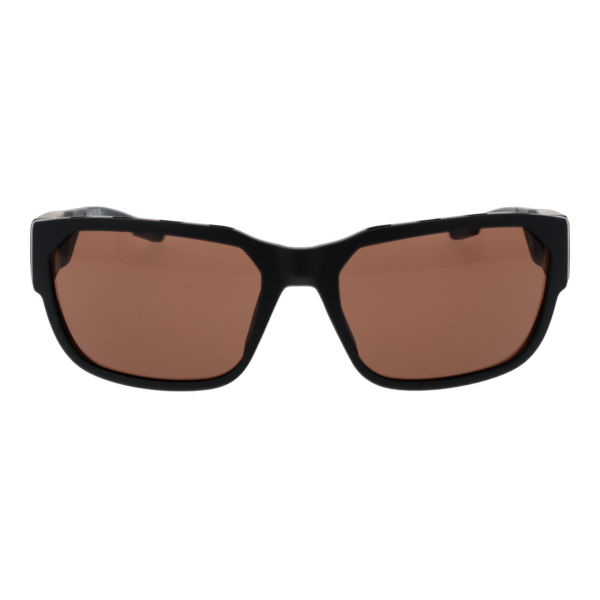 Adidas Sport Sonnenbrille SP0092 5802E – Frontansicht mit Kunststoff Rahmen und Gelb Gläsern