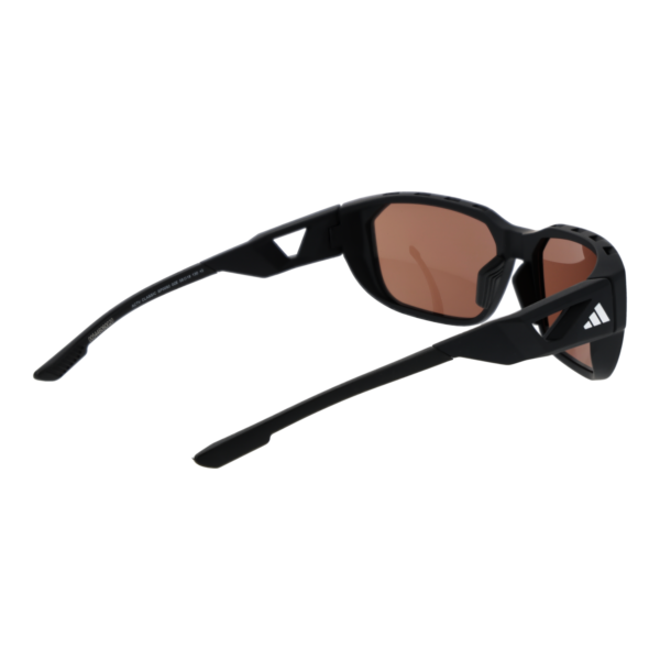 Rückansicht der Adidas Sport Sonnenbrille SP0092 5802E – Kunststoff Rahmen