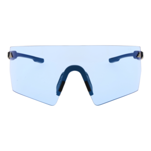 Adidas Sport Sonnenbrille SP0098 0002X – Frontansicht mit Kunststoff Rahmen und Blau Gläsern