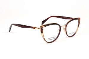 Ana Hickmann )} Brille AH1520 52P02 in Braun