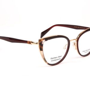 Ana Hickmann )} Brille AH1520 52P02 in Braun