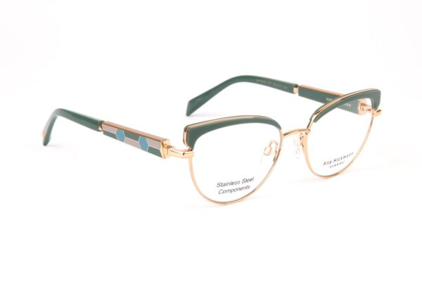 Ana Hickmann )} Brille AH1523 53T01 in Grün