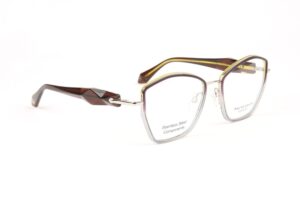 Ana Hickmann )} Brille AH1537 54C02 in Grün