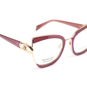 Ana Hickmann )} Brille AH1572 57H02 in Lila