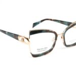 Ana Hickmann )} Brille AH1573 57G21 in Blau