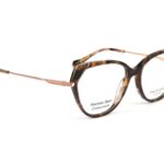 Ana Hickmann )} Brille AH6465 55G21 in Gelb