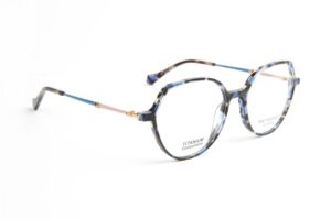 Ana Hickmann )} Brille AH6469T 54G21 in Blau