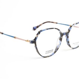 Ana Hickmann )} Brille AH6469T 54G21 in Blau
