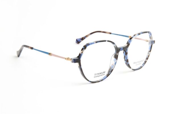 Ana Hickmann )} Brille AH6469T 54G21 in Blau
