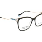 Ana Hickmann )} Brille AH6482 53H01 in Schwarz