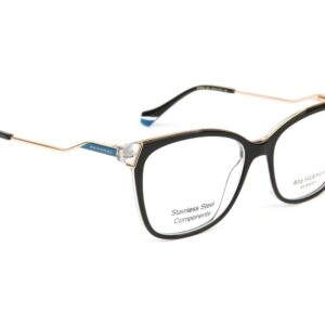 Ana Hickmann )} Brille AH6482 53H01 in Schwarz