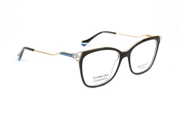 Ana Hickmann )} Brille AH6482 53H01 in Schwarz