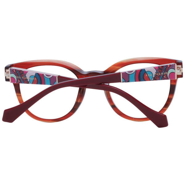 Frontansicht der Ana Hickmann Brille AH6493 50E03 – Rahmen Azetat