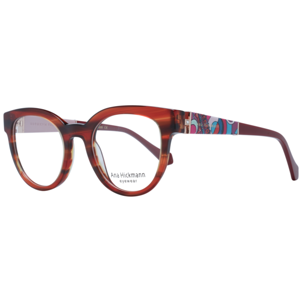 Ana Hickmann )} Brille AH6493 50E03 in Rot