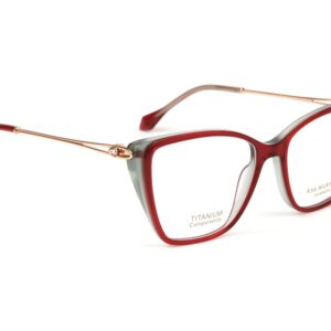 Ana Hickmann )} Brille AH6501T 53H04 in Rot