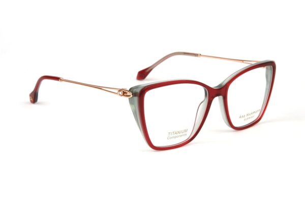 Ana Hickmann )} Brille AH6501T 53H04 in Rot