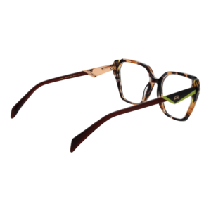 Frontansicht der Ana Hickmann Brille AH6538 55P01 – Rahmen Azetat