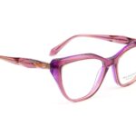 Ana Hickmann )} Brille AH6591 52H02 in Blau