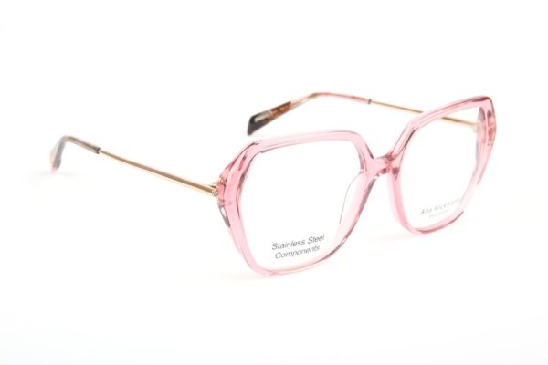 Ana Hickmann Brille AH6611 54T01 – 45° Seitenansicht Ana Hickmann )} Brille AH6611 54T01 in Pink