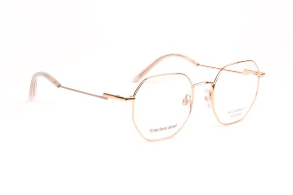 Ana Hickmann Brille HI1233 5101A – 45° Seitenansicht Ana Hickmann )} Brille HI1233 5101A in Gold