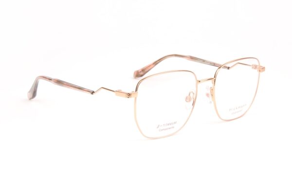 Ana Hickmann Brille HI1239T 5305A – 45° Seitenansicht Ana Hickmann )} Brille HI1239T 5305A in Gold