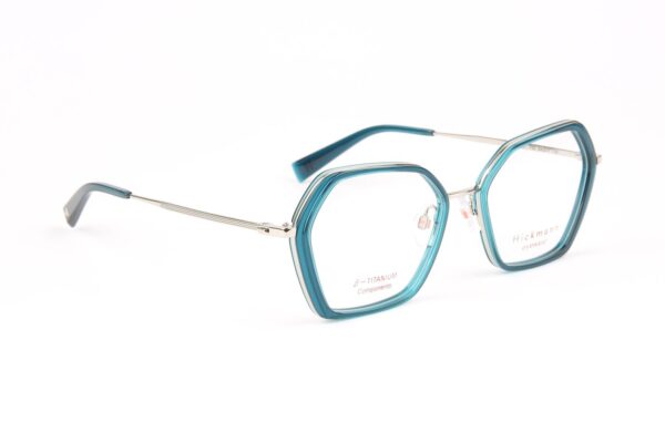 Ana Hickmann Brille HI1249T 54T02 – 45° Seitenansicht Ana Hickmann )} Brille HI1249T 54T02 in Grün