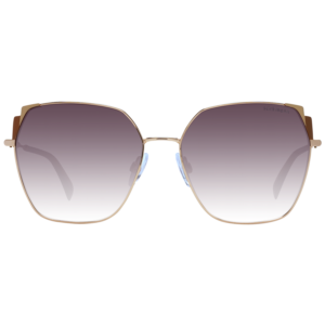 Ana Hickmann Sonnenbrille HI3169 5805A – Frontansicht mit Metall Rahmen und Braun Gläsern