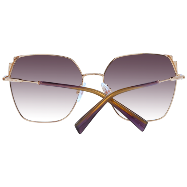 Rückansicht der Ana Hickmann Sonnenbrille HI3169 5805A – Metall Rahmen