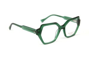 Ana Hickmann )} Brille HI6289 52T02 in Grün