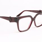Ana Hickmann )} Brille HI6297 53T01 in Rot