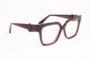Ana Hickmann )} Brille HI6297 53T01 in Rot