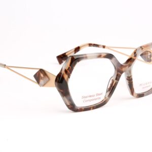 Ana Hickmann )} Brille HI6301 52G23 in Braun