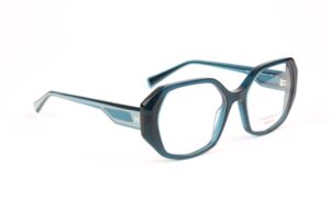 Ana Hickmann )} Brille HI6314 53T01 in Blau