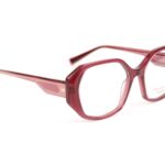 Ana Hickmann )} Brille HI6314 53T02 in Rot