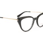 Ana Hickmann )} Brille HI6320 52H01 in Schwarz